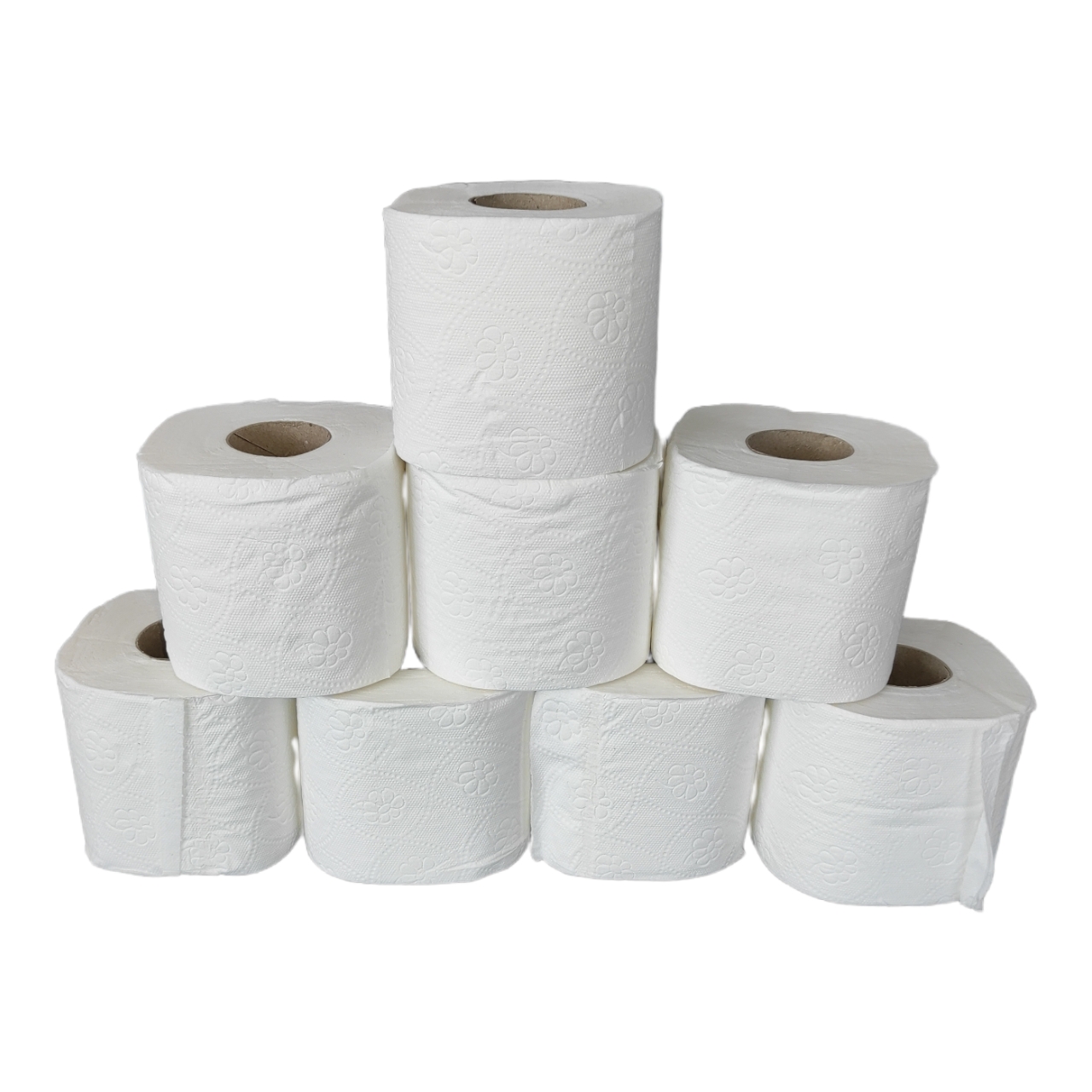Toilettenpapier - 3-lagig - 8 Rollen (250 Blatt je Rolle)