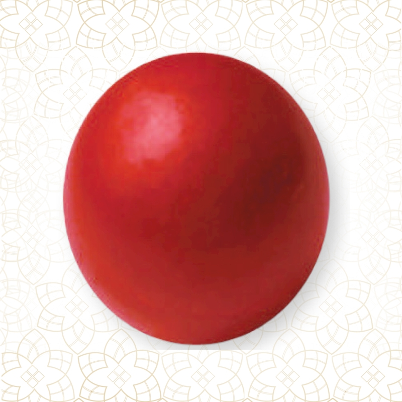 Choco Deco - Ball - Ruby Rot Klein - 66 Stück (20 x 20 mm) - Shantys