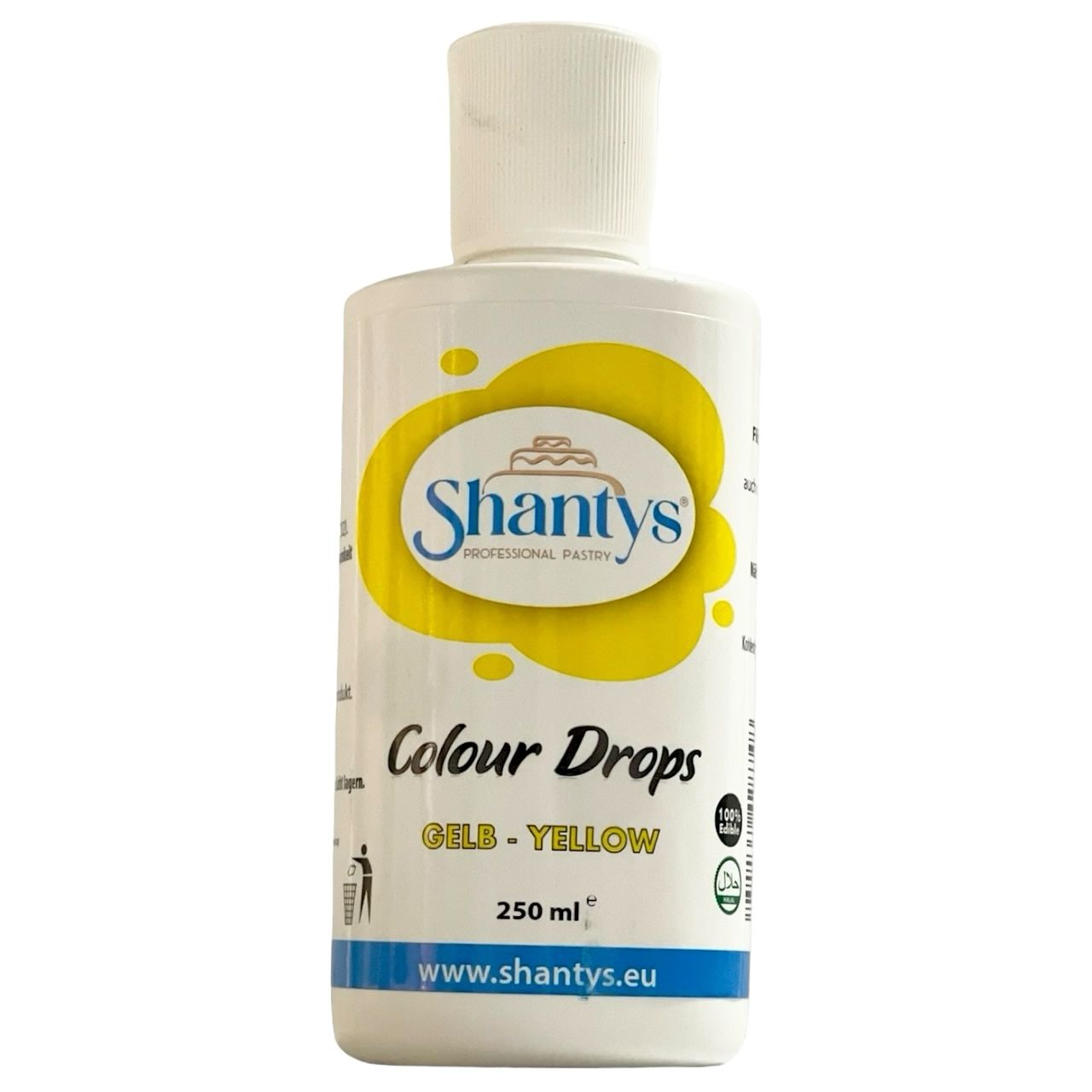 Colour Drops & Airbrush 250 ml - GELB - Shantys