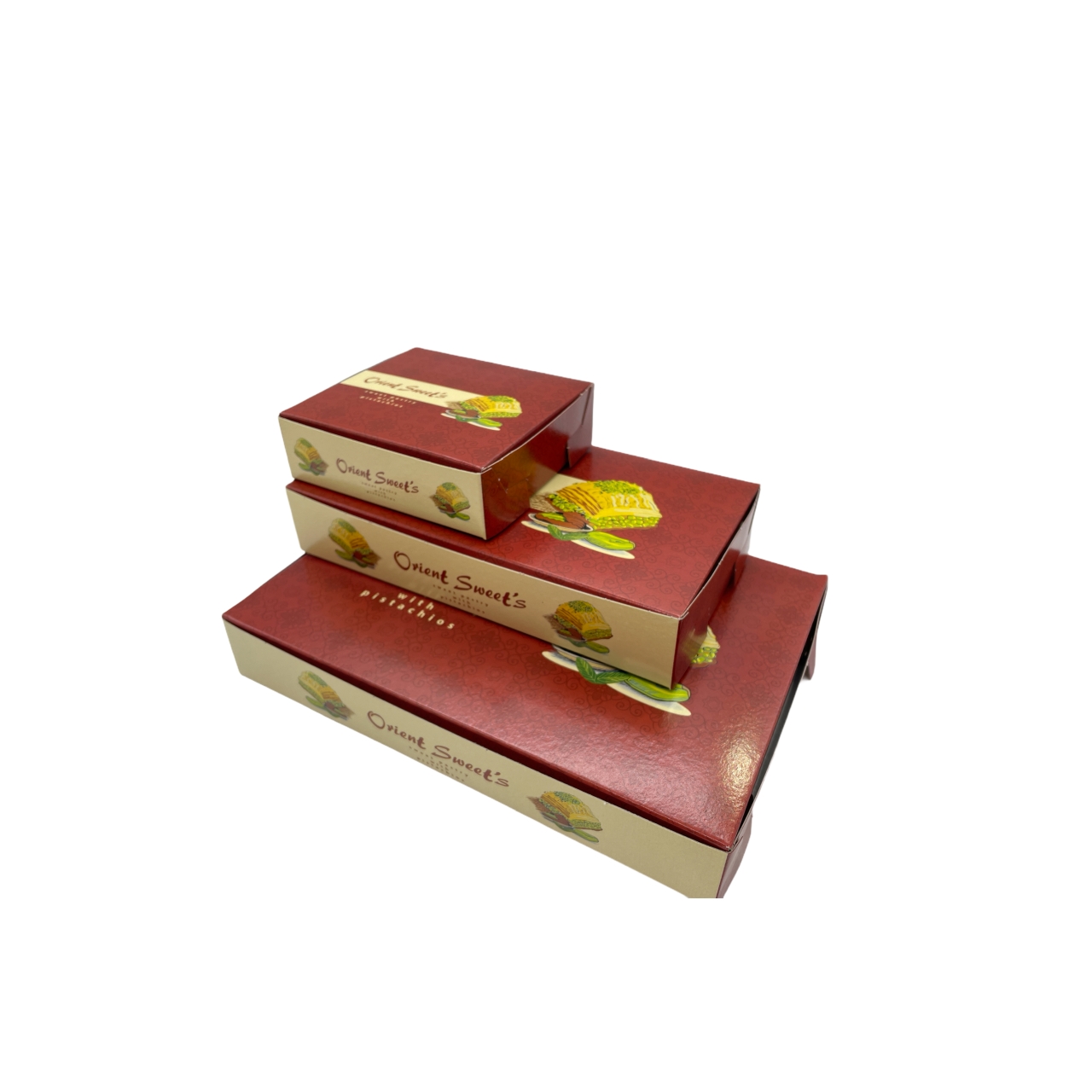 Standard Baklava Box - B250 - 100 Stück