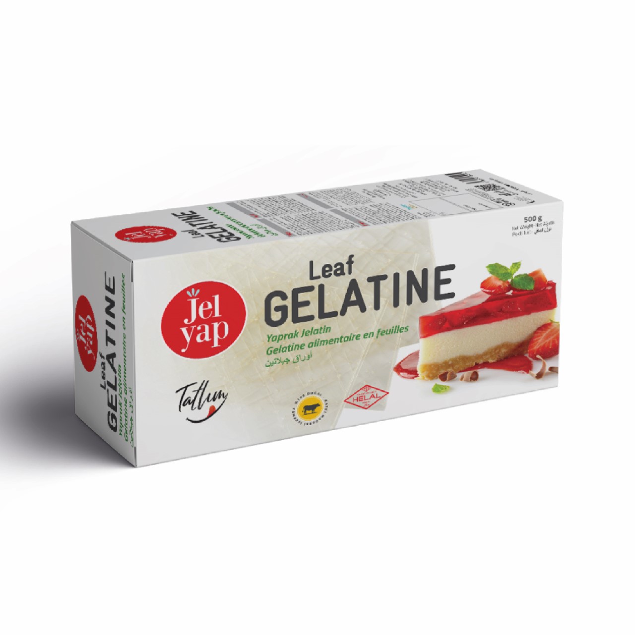 Halal Blatt - Gelatine 500 g (ca. 150 Blatt)